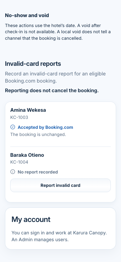 Corrected invalid-card panel at 390