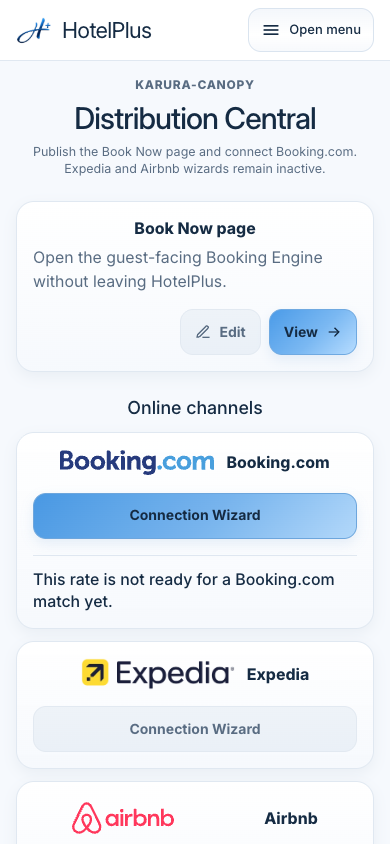 Mobile missing channel rate mapping