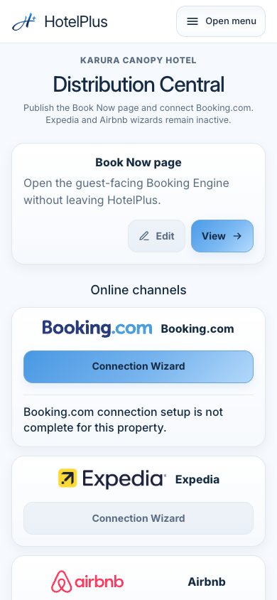 Mobile incomplete connection setup