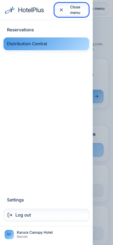 Mobile navigation open after the drawer has finished sliding in