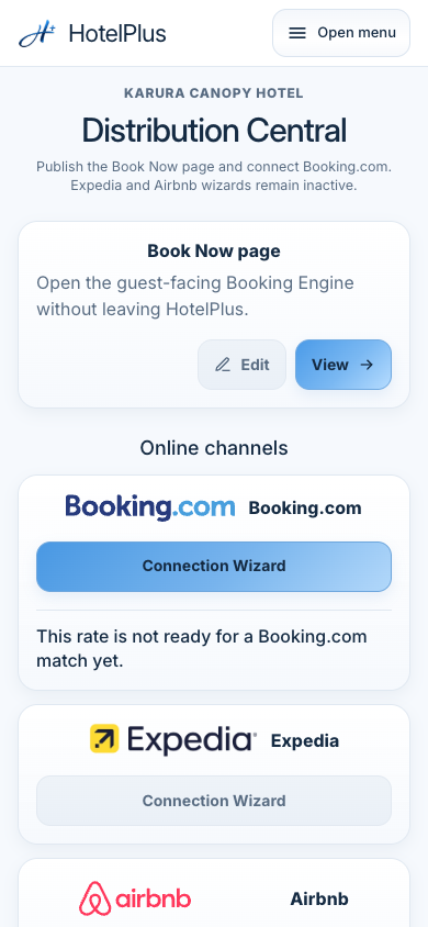 Mobile missing channel rate mapping